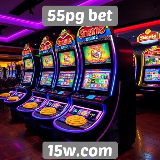 Plataforma 55pg bet oferece ampla variedade de jogos